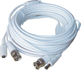 LOREX LR-10VP Готовый обжатый кабель для видеонаблюдения BNC + питание для камер 10м