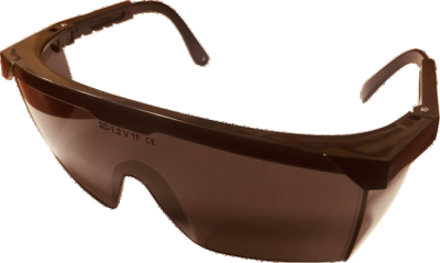LOREX LR-2131FM Smoked Colour Safety Glasses Protective Goggle